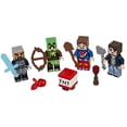 thumbnail image 3 of LEGO Minecraft Mini Figure Interlocking Block Building Set, 4 Count, 3 of 3
