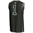 thumbnail image 3 of Youth GameDay Greats Black #1 Utah State Aggies Lightweight Basketball Jersey, 3 of 4