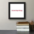 thumbnail image 3 of Gallery Pops NHL Detroit Red Wings - Wordmark Wall Art, Black Framed Version, 12" x 12", 3 of 6