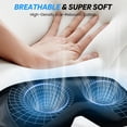 thumbnail image 5 of Bluetooth Sleep Mask with Headphones Bluetooth 5.2 Wireless, 3D Eye Mask for Sleeping Built-in HD Music, Microphone for Calls, Sleep Headphones for Side Sleepers Travel Yoga Meditation, 5 of 9