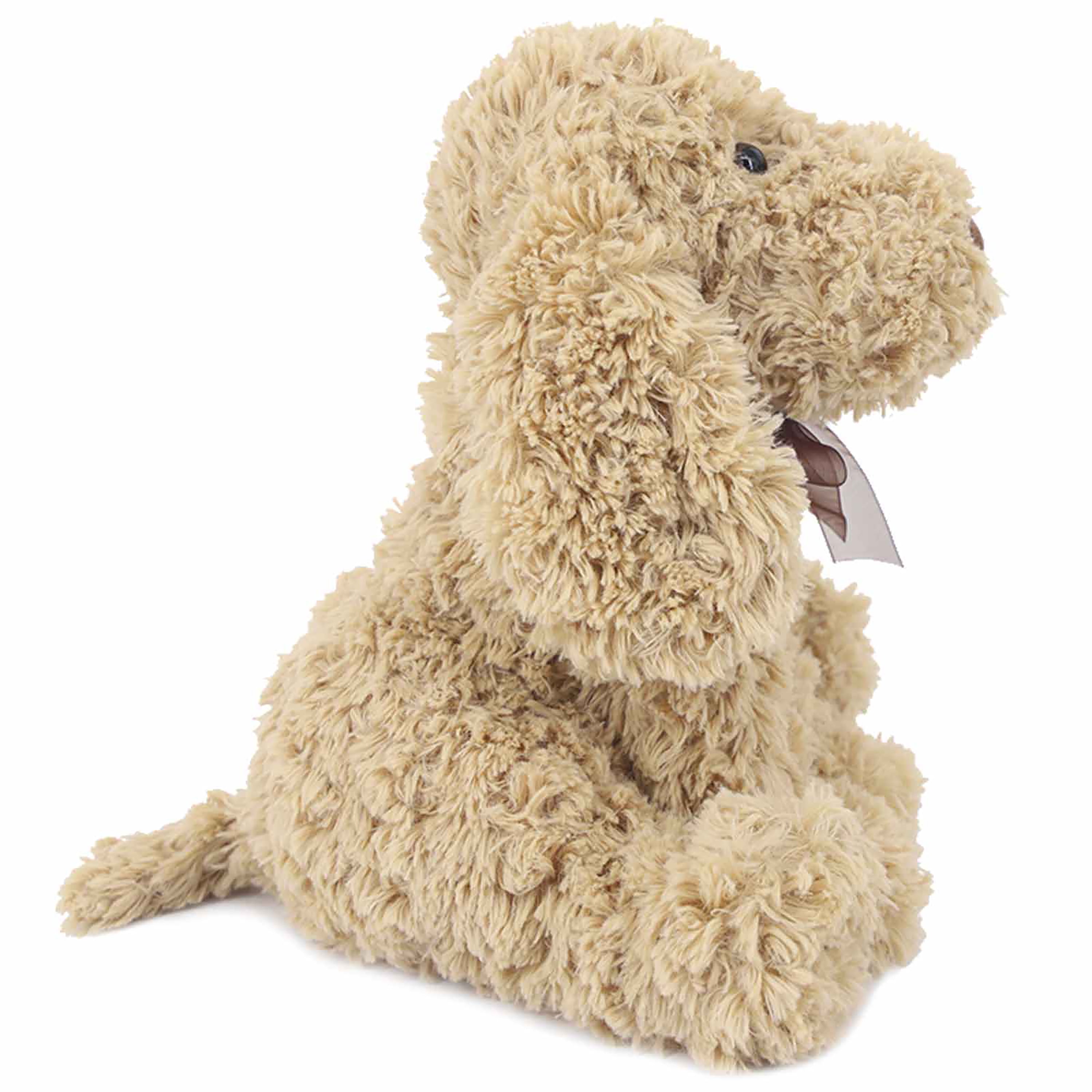WEIGEDU Poodle Puppy Goldendoodle Stuffed Animal, Adorable Toy Dog Labradoodle Plush for Kids Boys Girls Birthday Easter Christmas Bedtime Gift, 11.8 inches Golden