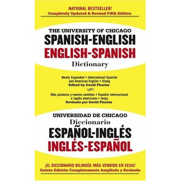 Pre-Owned The University of Chicago Spanish Dictionary: Spanish-english, English-spanish (Spanish Edition), 9780743492522, 0743492528, Paperback, 5 edition