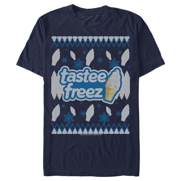 Men's Wienerschnitzel Tastee-Freez Ugly Sweater Graphic T-Shirt