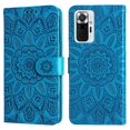 thumbnail image 4 of Funda tipo cartera GANGXUN para Xiaomi Note 10 Pro 4G , diseño girasol, cuero PU, soporte, cierre magnético, tarjetero, 4 of 5