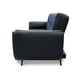thumbnail image 4 of Love Seat de Piel Genuina, 2 plazas, Modelo Toronto, Color Azul Marino, Elegante, cómodo y Moderno, Hecho en Mexico. Medidas 156 X 90 X 78 cm., 4 of 5