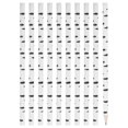 thumbnail image 1 of 10pcs Fun Wooden Animal Print Pencils Zebra Pattern Pencils Kids Writing Pen for School Prizes Party Favors Holiday Stationery, 1 of 3