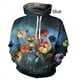 thumbnail image 2 of Sudadera con capucha con estampado 3D de flores para hombres y mujeres, sudadera informal de manga larga con estampado de plantas coloridas, sudadera holgada estilo Harajuku, 2 of 5