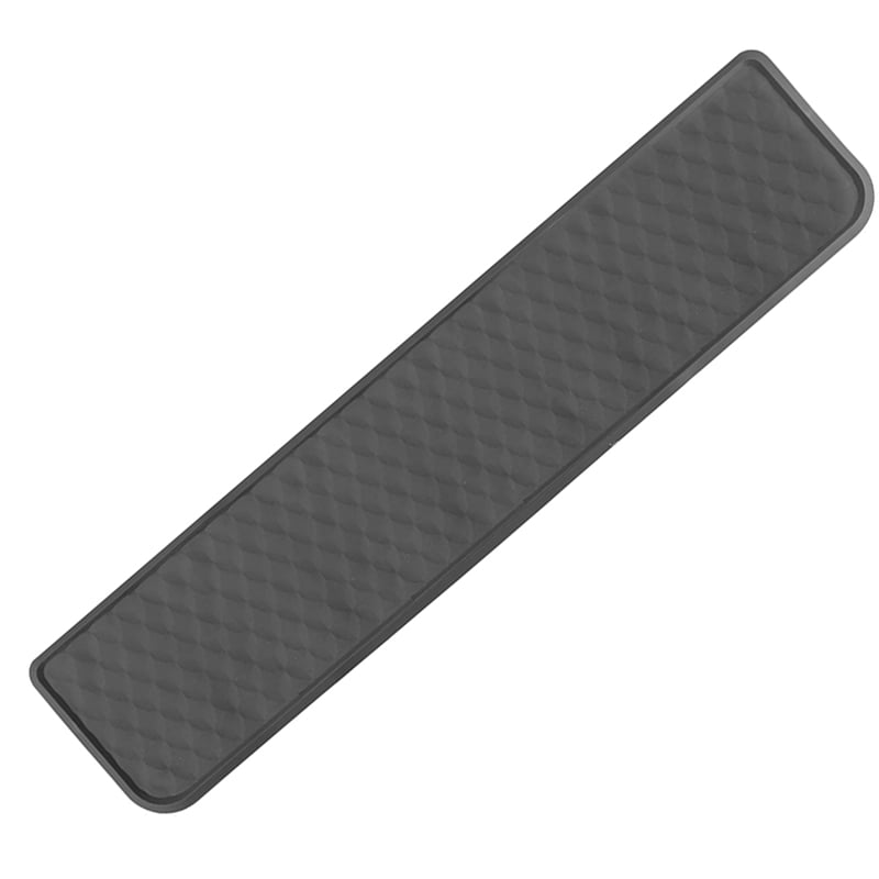 2pcs 37.4x8.5in Refrigerator Spill Mat, Silicone Under Refrigerator Floor Protector Tray Drip Anti-Slip