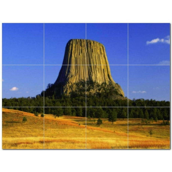 Famous Places Ceramic Tile Mural Kitchen Backsplash Bathroom Shower 404773-L43