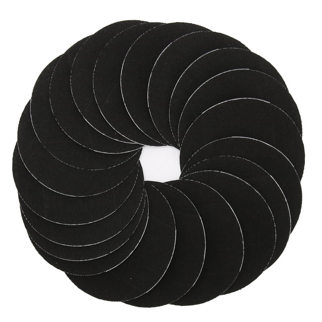 20 hojas de parche adhesivo con sensor, impermeable, transpirable, de larga duración, cubierta de sensor suave para correr y caminar, color negro