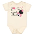 thumbnail image 3 of Inktastic I Love My Great Aunt Girls Baby Bodysuit, 3 of 5