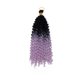 thumbnail image 3 of Extensiones de cabello trenzado de ondas profundas rubio ombré de Snoilite de pelo sintético rizado de ganchillo largo de 8 a 14 pulgadas con ondas al agua, 3 of 5
