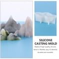 thumbnail image 2 of LITINKIMI 3Pcs Mountain Shape Silicone Molds for Epoxy Resin Casting in White 8.5X17.5Cm, 2 of 8