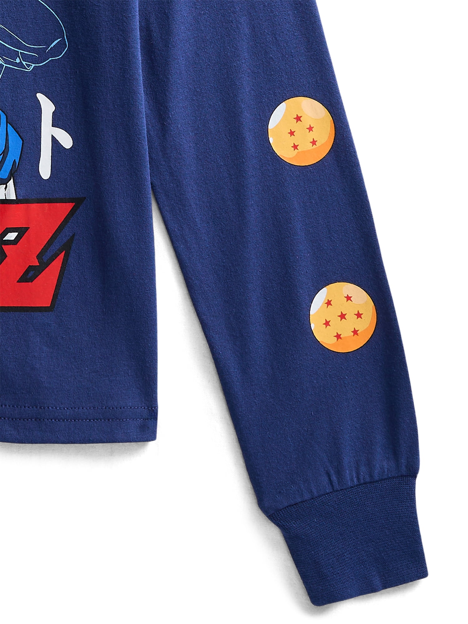 Dragon Ball Z Boys Graphic Tee with Long Sleeves, Sizes XS-2XL