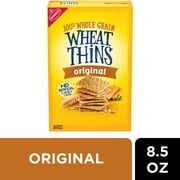 Pack of 4 Wheat Thins Original Whole Grain Wheat Crackers, 8.5 oz (packaging may vary)