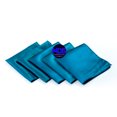 thumbnail image 2 of MDS Set of 150 Satin Napkin 20x20 Inch Square Napkins for Wedding - Dark Teal, 2 of 6