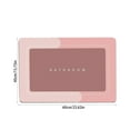 thumbnail image 3 of Bathroom Rugs and Mats Clearance Rvasteizo Bathroom Water Absorbent Floor Mats Bathroom Doorway Non Slip Foot Mats Sink Toilet Quick Drying Floor Mats, Pink, 3 of 5