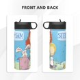 thumbnail image 4 of Stella And Sam Kids Insulated Water Bottle With Straw - 18 Oz Stainless Steel Double Wall Vacuum Cup, Leakproof, Bpa Free, Suitable For Boys And Girls, 4 of 5