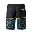 thumbnail image 5 of Summer Savings Clearance! Stamzod Hawaiian Shorts For Men Plus Size Surfing Swimming Beach Board Shorts Graphic Patchwork Elastic Waist Causal Shorts, 5 of 5