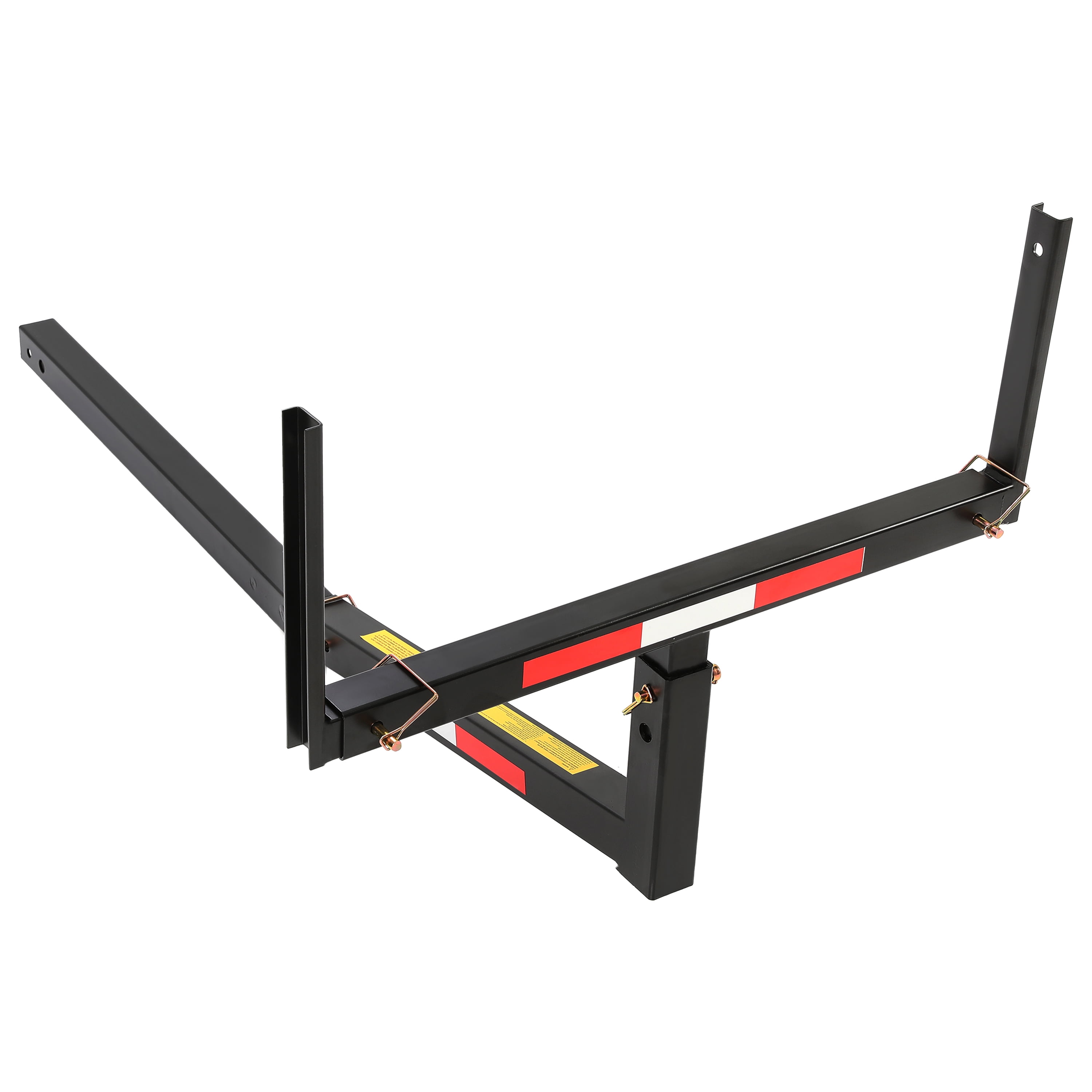 HECASA 2 in1 Adjustable Extender Extension Foldable Rack 2 inch Hitch Receiver Pick Up Truck SUV Bed Ladder Boat Kayak Lumber Carrier 750lbs Capacity w/Flag