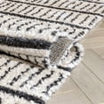 thumbnail image 2 of Well Woven Vihno Ivory Tribal Stripes Geometric Pattern Area Rug 8x10 (7'10" x 9'10"), 2 of 9