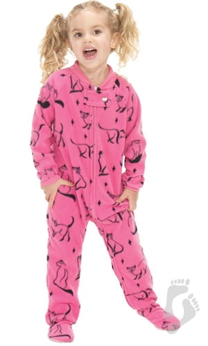 walmart footed pajamas baby