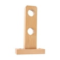 thumbnail image 4 of REACHISE Wood End Bracket Curtain Rod Holder Closet Support 3cm, 4 of 8
