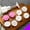 style:style5, variant on Mooncake Mold Set, Mooncake Press Molds, Mid Autumn Festival DIY Hand Press Cookie Stamps Pastry Tool with 50g Mode Pattern, Mooncake Maker (White) - style:style5