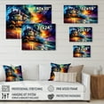 thumbnail image 4 of Designart Colorful Beach House I Canvas Wall Art, 4 of 5