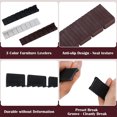 thumbnail image 5 of 10/20 piezas de cuñas de plástico flexibles, cuñas niveladoras para mesa, niveladores de muebles de primera calidad, cuñas de calce para puertas y gabinetes, 5 of 5