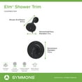 thumbnail image 5 of Symmons S5591BBZ15TRM Elm Shower Only Trim Package - Bronze, 5 of 7
