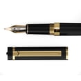 thumbnail image 3 of Pluma estilográfica Dryden Designs, punta mediana fina con 24 cartuchos, 3 of 8