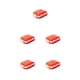 thumbnail image 2 of Naiovety Caja de pastillas Contenedor Semanal Organizador de tabletas Estuche de almacenamiento Tabletas Divisor Senderismo Camping Interior Exterior naranja 5piezas Naiovety CBP193474, 2 of 5