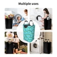 thumbnail image 6 of Lsque Beautiful Seashells Laundry Basket, Laundry Hamper, Dirty Clothes Hamper for Laundry, Collapsible, Waterproof Laundry Baskets with Aluminum Handles for Laundry, Dorm, Family, 6 of 6