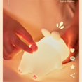 thumbnail image 2 of Big Face Light Portable Rechargeable Bunny Lamp Night Light, 2 of 5
