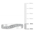 thumbnail image 3 of Everly Men's Diamond 10k White Gold Wedding Ring, 3 of 9