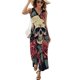 thumbnail image 1 of Vestido Largo Sin Mangas Para Mujer, Flower Cluster Skull Traje Informal Para Cumpleaños, Verano, 1 of 5