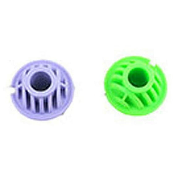 Replacement Parts for Gobble 'n Go Hippo - C5843 ~ Fisher-Price Peek-a-Blocks Walker ~ Replacement Set of Beads ~ 1 Purple and 1 Green