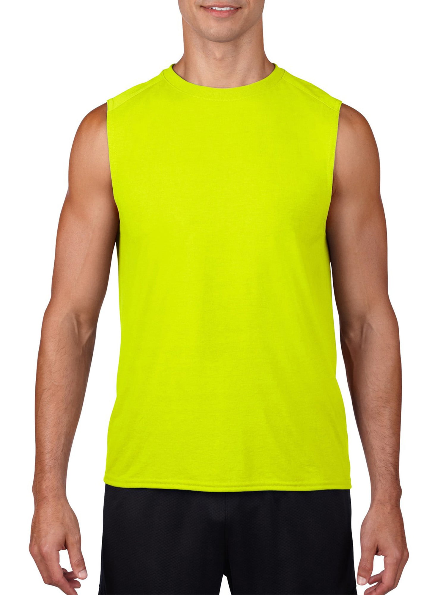 Gildan Men's AquaFX Performance Active Fit Sleeveless T-Shirt - Walmart.com