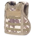 thumbnail image 2 of Yvsxxv Mini Camouflage Beer Vest, Beer Cooler Jacket Adjustable Drink Bottle Vests Holder Beverage Cooler Holder for Cans or Bottles Decoration, 2 of 7