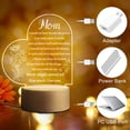 thumbnail image 5 of Gifts for Mom from Daughter and Son, Birthday Gifts for Mom, Night Light, Mom Gifts for Mother's Day, Birthday, Thanksgiving, Acrylic Night Lamp for Mom, 5 of 8