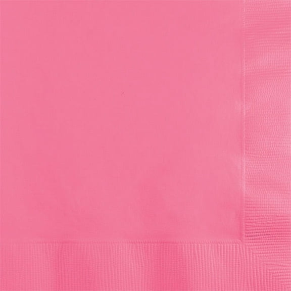 600 Count Bulk Pack Candy Pink 2 ply Beverage Napkins