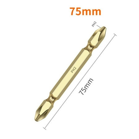 

1/4inch Hex Shank Screwdriver Bit Electric Impact PH2 50/65/75/100/150/200/250mm