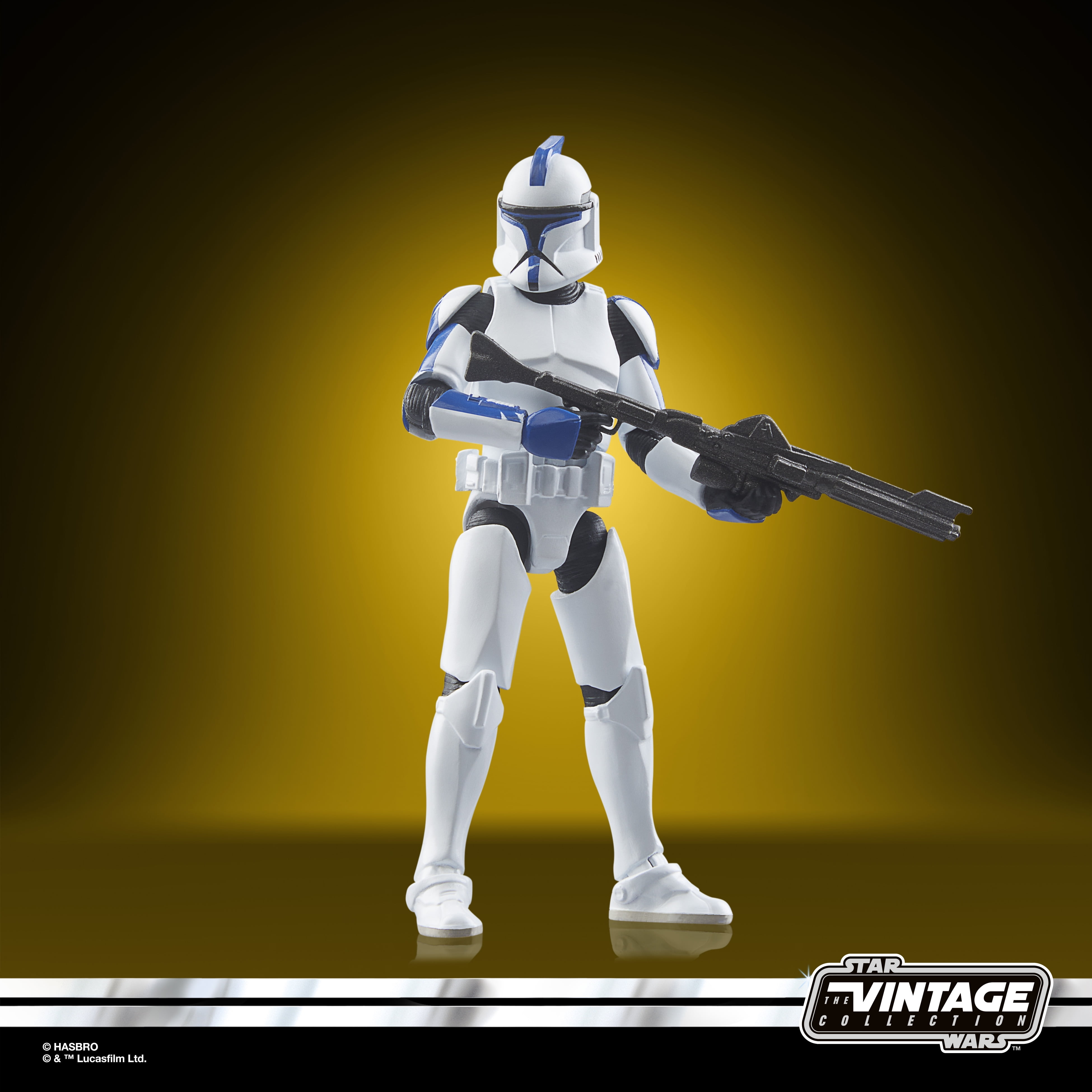 Star Wars The Vintage Collection Clone Trooper Lieutenant (Teth) Action Figure (3.75”)