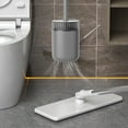 thumbnail image 5 of Toilet Brush with Plastic Bristles, Compact Bathroom Cleaner, Long Handle for Easy and Efficient Toilet Bowl Cleaning, Wall-Mounted Design, 5 of 6