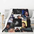 thumbnail image 2 of Flannel Blanket Jacks Music Harlow Nap Blanket Air Conditioning Blankets Couch Bed Office Blankets Soft and Cozy 80"X60", 2 of 6
