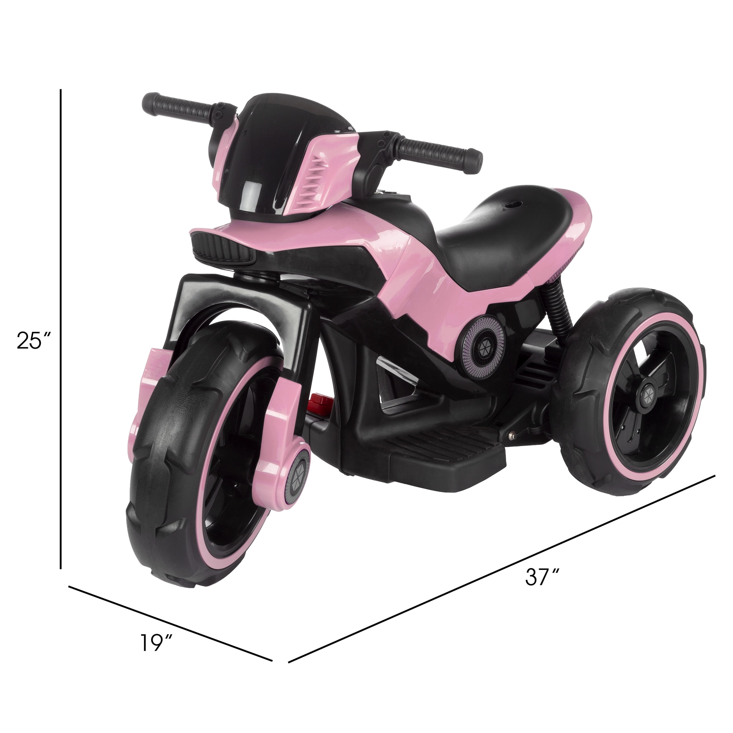 pink 3 wheel motorcycle