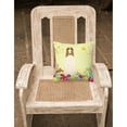 thumbnail image 2 of Carolines Treasures BB6023PW1818 Easter Eggs Borzoi Fabric Decorative Pillow, 2 of 2