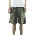 thumbnail image 1 of Pantalones Cortos Casuales de Seda de Hielo Capris de Verano Seco Rápido con Cordón de Cintura para Deportes Y Playa, 1 of 7