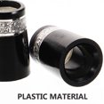 thumbnail image 3 of IDEANATEGRATE 2Ud Fundas Protectores De Golf Para Cabezas De Con Material Resistente Negro, 3 of 8